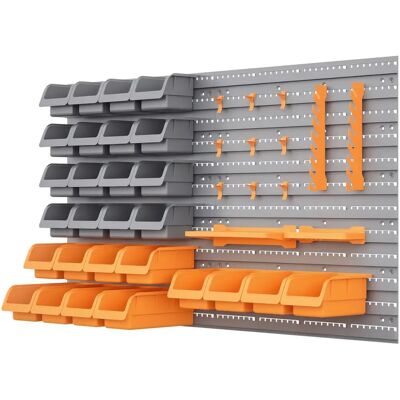 Organizador de herramientas de pared Durhand - 44 piezas Organizador de herramientas de pared Durhand - 44 piezas