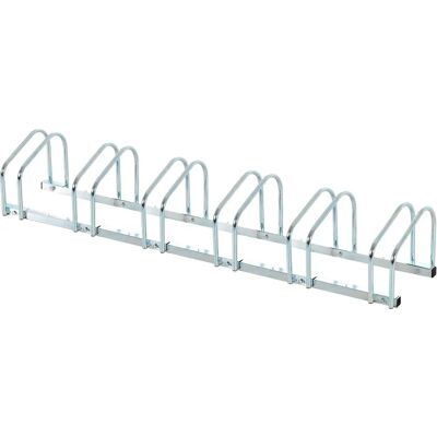 Homcom Estacionamento de Bicicletas - Suporte de Aço para 6 Bicicletas Interno Externo Homcom Estacionamento de Bicicletas - Suporte de Aço para 6 Bicicletas Interno Externo
