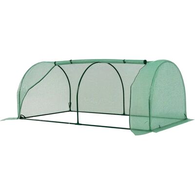 Invernadero de Jardín Outsunny 200x100x80 cm - Marco de Acero Durable Invernadero de Jardín Outsunny 200x100x80 cm - Marco de Acero Durable