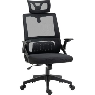 Silla de Oficina de Malla Vinsetto - Reposacabezas Ajustable - 120kg Silla de Oficina de Malla Vinsetto - Reposacabezas Ajustable - 120kg