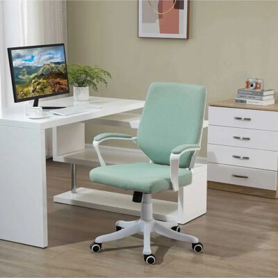 Silla de Oficina Ajustable Verde - Oficina y Juegos Silla de Oficina Ajustable Verde - Oficina y Juegos