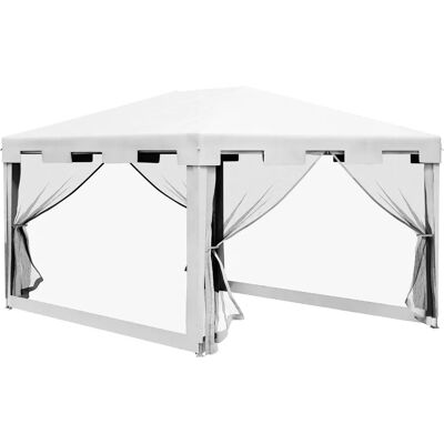 Carpa de jardín Outsunny - 4x3m Resistente al agua, con mosquitera y protección UV Carpa de jardín Outsunny - 4x3m Resistente al agua, con mosquitera y protección UV