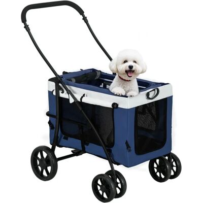 Cochecito para mascotas PawHut - Plegable, Compartimento desmontable, Perros pequeños Cochecito para mascotas PawHut - Plegable, Compartimento desmontable, Perros pequeños