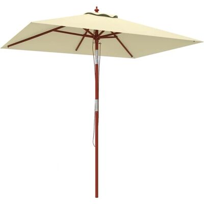 Sombrilla de Jardín Outsunny - 200x150x235 cm Beige Sombrilla de Jardín Outsunny - 200x150x235 cm Beige