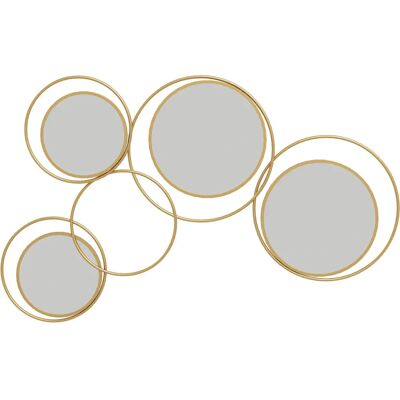 HOMCOM - 4 Round Mirror Set - Espejo de pared HOMCOM - 4 Round Mirror Set - Espejo de pared