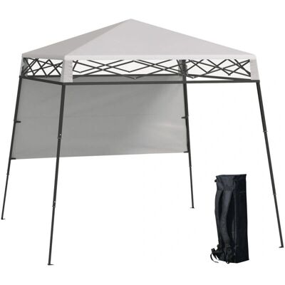 Carpa Plegable Outsunny 220x220x200 cm con Protección UV50+ Carpa Plegable Outsunny 220x220x200 cm con Protección UV50+