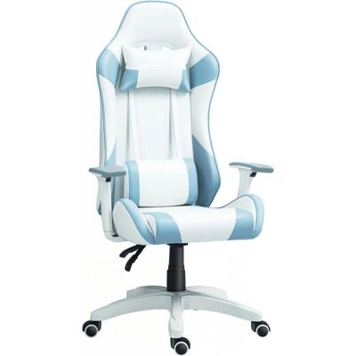 Silla Gaming Reclinable con Cojín Lumbar - Silla de Juego Silla Gaming Reclinable con Cojín Lumbar - Silla de Juego