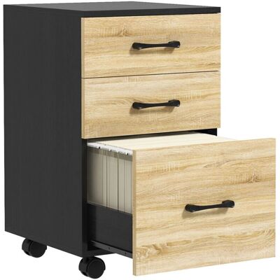 Archivo de Oficina Homcom con 3 Cajones - 40x42x65 cm Archivo de Oficina Homcom con 3 Cajones - 40x42x65 cm