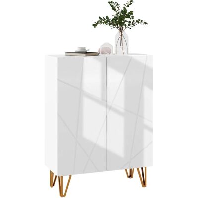 Zapatero HOMCOM Blanco - Estantes Ajustables - 72x31.5x95 cm Zapatero HOMCOM Blanco - Estantes Ajustables - 72x31.5x95 cm