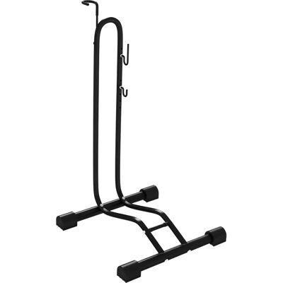 SPORTNOW Soporte para Bicicleta Acero Negro 45x44x118cm - Soporte de Bicicleta SPORTNOW Soporte para Bicicleta Acero Negro 45x44x118cm - Soporte de Bicicleta