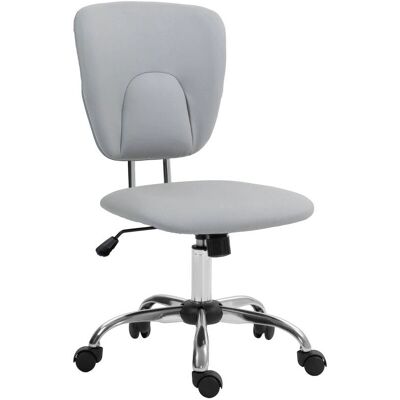 Silla de Oficina Vinsetto Giratoria Ajustable Gris Silla de Oficina Vinsetto Giratoria Ajustable Gris