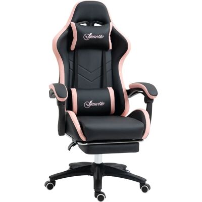Silla Gaming Vinsetto - Ajustable, Reclinable, con Reposapiés Silla Gaming Vinsetto - Ajustable, Reclinable, con Reposapiés