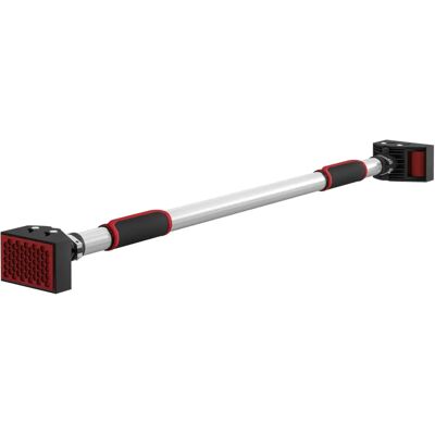 Barras de Dominadas Ajustables SPORTNOW - Negro y Rojo Barras de Dominadas Ajustables SPORTNOW - Negro y Rojo