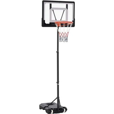 HOMCOM Aro de Basquete Ajustável - Externo, Preto HOMCOM Aro de Basquete Ajustável - Externo, Preto