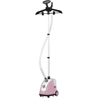 Homcom - Plancha de Vapor Vertical - Rosa - Plancha de vapor vertical Homcom - Plancha de Vapor Vertical - Rosa - Plancha de vapor vertical
