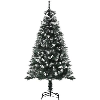 Árvore de Natal HOMCOM 150cm Artificial com 378 galhos - Árvore de Natal Árvore de Natal HOMCOM 150cm Artificial com 378 galhos - Árvore de Natal