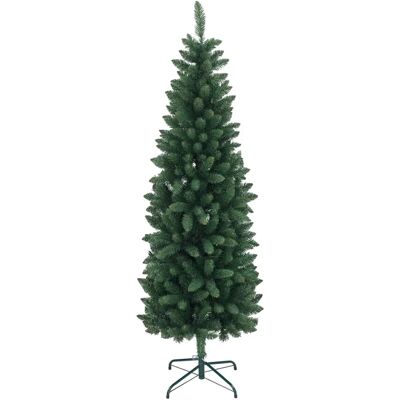 Homcom Árvore de Natal Fina 180cm Realista para Interior Homcom Árvore de Natal Fina 180cm Realista para Interior