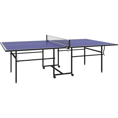 SPORTNOW - Plegable - Azul - 274x152 cm - Mesa de ping-pong SPORTNOW - Plegable - Azul - 274x152 cm - Mesa de ping-pong