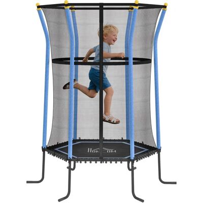 Homcom Cama Elástica Infantil Azul 163,5cm - Trampolín Homcom Cama Elástica Infantil Azul 163,5cm - Trampolín