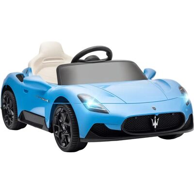 Coche eléctrico infantil Maserati MC20 de Aiyaplay - Azul, 12V, Control remoto y manual Coche eléctrico infantil Maserati MC20 de Aiyaplay - Azul, 12V, Control remoto y manual