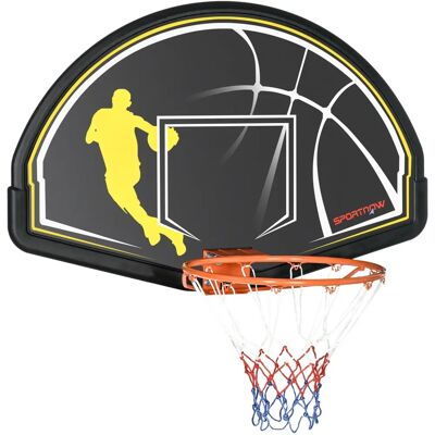 Anillo de baloncesto SPORTNOW - Ajustable para pared interior/exterior Anillo de baloncesto SPORTNOW - Ajustable para pared interior/exterior