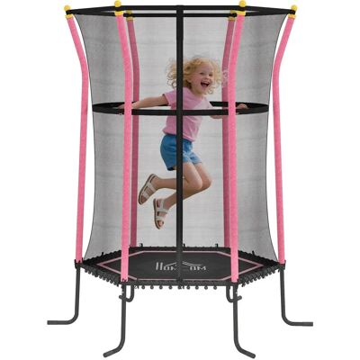 Camaelástica infantil Homcom - carga 50kg - Rosa y negro Camaelástica infantil Homcom - carga 50kg - Rosa y negro
