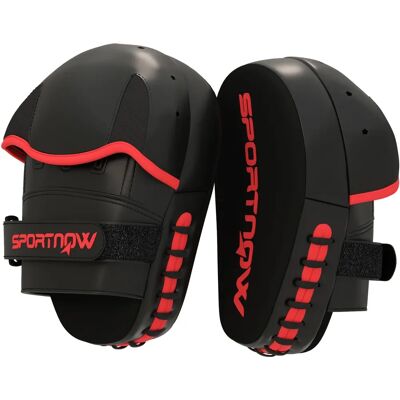 SPORTNOW Almohadillas de Boxeo - Negro - Equipo de Boxeo SPORTNOW Almohadillas de Boxeo - Negro - Equipo de Boxeo