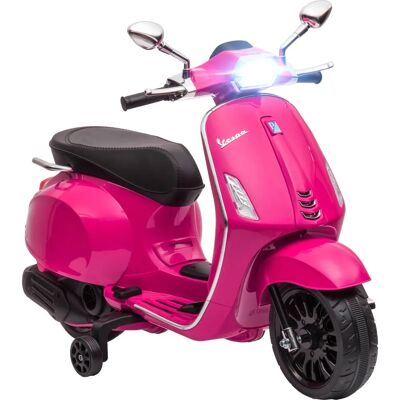 AIYAPLAY - Vespa - Rosa - 3 km/h - Ride-on Toy AIYAPLAY - Vespa - Rosa - 3 km/h - Ride-on Toy