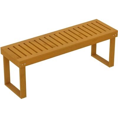 Banco de jardín de madera de pino Outsunny 2 plazas - Muebles de exterior Banco de jardín de madera de pino Outsunny 2 plazas - Muebles de exterior