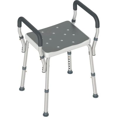 Taburete de Ducha HOMCOM Ajustable - Antideslizante, 150kg Taburete de Ducha HOMCOM Ajustable - Antideslizante, 150kg