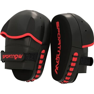 SPORTNOW - Manopla de Boxeo Curvadas - Negro SPORTNOW - Manopla de Boxeo Curvadas - Negro