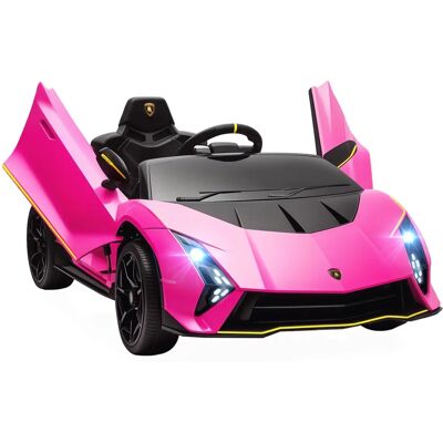 Coche eléctrico Lamborghini Autentica de AIYAPLAY para niños - Control remoto, 50min Coche eléctrico Lamborghini Autentica de AIYAPLAY para niños - Control remoto, 50min