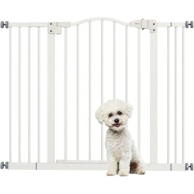Barreira ajustable para perros Pawhut - Seguridad para puertas y pasillos Barreira ajustable para perros Pawhut - Seguridad para puertas y pasillos