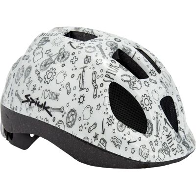 Spiuk Kids Nio Weiß/ Grau leichter Helm - Helm Spiuk Kids Nio Weiß/ Grau leichter Helm - Helm