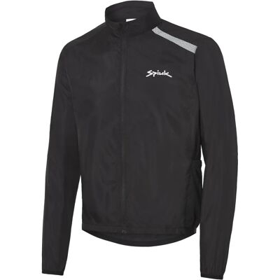 Blouson coupe-vent Spiuk Anatomic - Noir - Taille XL - Cyclisme Blouson coupe-vent Spiuk Anatomic - Noir - Taille XL - Cyclisme