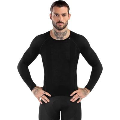 Siroko Strato Base Srx Typhoon - Lana Merino, Nero, S/M Siroko Strato Base Srx Typhoon - Lana Merino, Nero, S/M