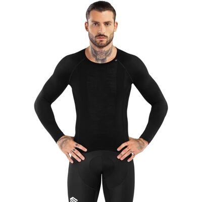 Siroko Srx Typhoon Baselayer - Lana Merino - Nero - XXS Siroko Srx Typhoon Baselayer - Lana Merino - Nero - XXS