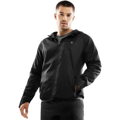Siroko Gran Maratón Chaqueta Cortaviento Negra Siroko Gran Maratón Chaqueta Cortaviento Negra