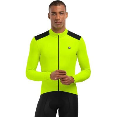 Siroko M4 Atlantis Maillot Jaune - Maillot Cyclisme - Publicité Siroko M4 Atlantis Maillot Jaune - Maillot Cyclisme - Publicité