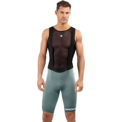 Siroko Bx Oberwald Green Bib Shorts - Cycling Apparel Siroko Bx Oberwald Green Bib Shorts - Cycling Apparel