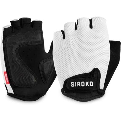 Siroko - Guantes - Blanco - S - Aero Siroko - Guantes - Blanco - S - Aero