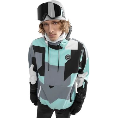 Veste Turquoise Siroko W1 Ushuaia - Ski et Neige - Publicité Veste Turquoise Siroko W1 Ushuaia - Ski et Neige - Publicité