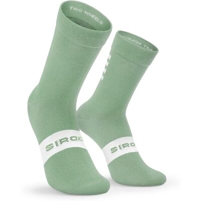 Siroko S1 Sa Calobra - Calcetines - Verde - M - Medias de ciclismo Siroko S1 Sa Calobra - Calcetines - Verde - M - Medias de ciclismo