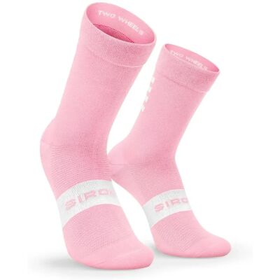 Calcetines S1 Agnello Rosa - Transpirables, Compresión, Medio Alto Calcetines S1 Agnello Rosa - Transpirables, Compresión, Medio Alto