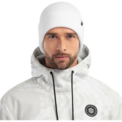 Bonnet Snowflake Blanc de Siroko - Bonnet Snowflake - Publicité Bonnet Snowflake Blanc de Siroko - Bonnet Snowflake - Publicité