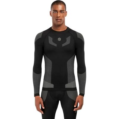 SIROKO - Snow Dune - Nero - 2XL - Maglia intima maniche SIROKO - Snow Dune - Nero - 2XL - Maglia intima maniche