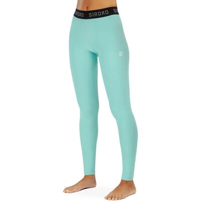 Leggings Laax Verde M di Siroko - Pantaloni aderenti Leggings Laax Verde M di Siroko - Pantaloni aderenti