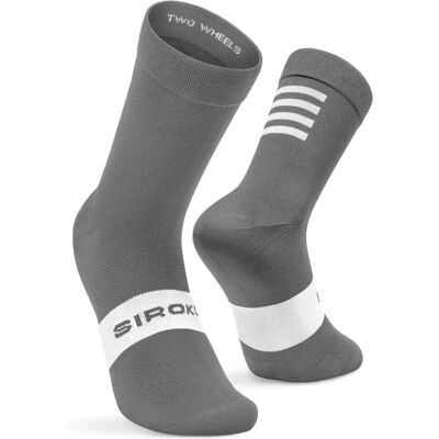 Siroko S1 Saas Medias - Calcetines Ciclista Grises Siroko S1 Saas Medias - Calcetines Ciclista Grises
