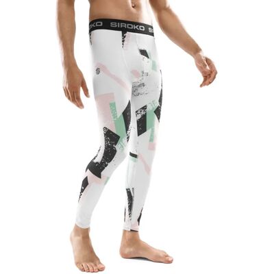Siroko Gouache Calzamaglia da corsa - Abbigliamento Siroko Gouache Calzamaglia da corsa - Abbigliamento