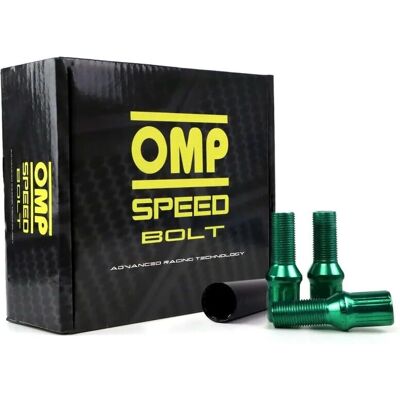 Écrous OMP M14 x 1,50 - 20 pcs - Vert - Acier Écrous OMP M14 x 1,50 - 20 pcs - Vert - Acier